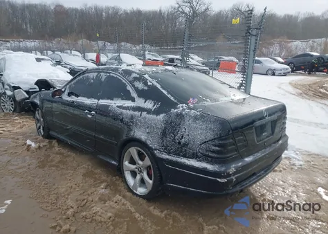 2002 Mercedes-Benz Clk 430 z USA, uszkodzony, nr VIN WDBLJ70G52F201746